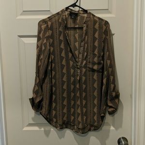 Patterned blouse